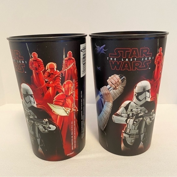 Star Wars Darth Vader/ Storm Trooper/ The Last Jedi/ The Force Awakens 8 Cup Set - Picture 5 of 11